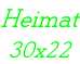 Heimat 30x22